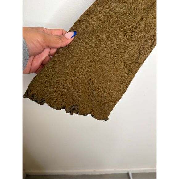 Madewell Texture & Thread Ruffled Mockneck Top - Picture 6 of 7